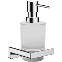 Hansgrohe AddStoris Bathroom Liquid Soap Dispenser Chrome Wall Mounted Modern