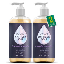 Puracy ?kologisk h?nds?be til de professionelle h?ndvaskere Vi er alle blevet fugtgivende Natural Gel H?ndvasks?be Flydende h?nds?be refills til