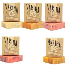 Varina Natural Aloe 2 Variety Bar Soap - Zachte reiniging voor de gevoelige huid Fruitig - 5 Pack - Ervaar een gezonde en stralende huid
