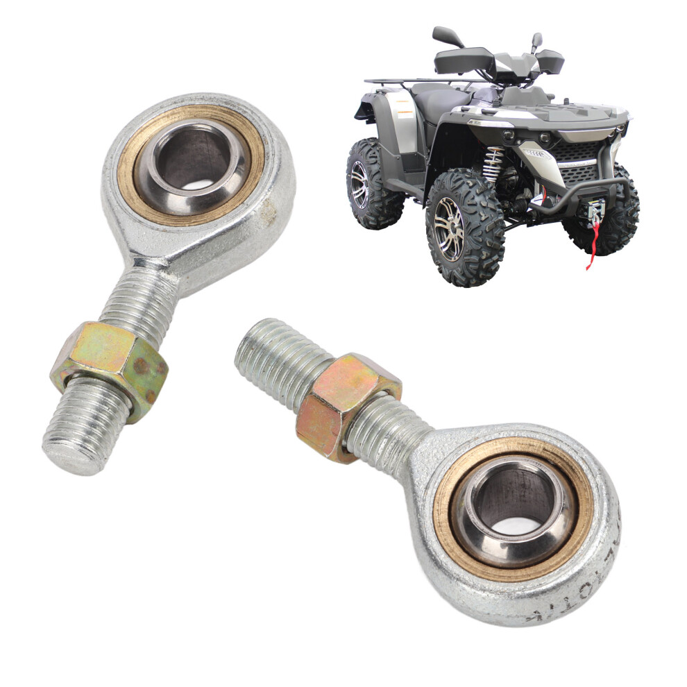 Premium Metal M10 Rod Ends 2Pcs For Modified Atvs & Go Kart 4111357747381