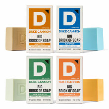 Duke Cannon Supply Co. Grote Brick Bar Soap Bundle - Herenzeep met mannelijke geuren - Gemaakt in de VS - Alle huidtypes - Wayfinder High Country Sup