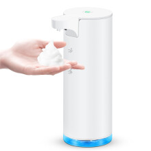 Automatisk handtvldispenser Skummande: berringsfri tvldispenser i rostfritt stl - Free Touch Elektrisk tvlautomat Uppladdningsbar med sensor