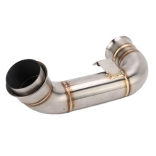 Hydroformed Stainless Exhaust Mid Link Tube for 790 Adventure Series