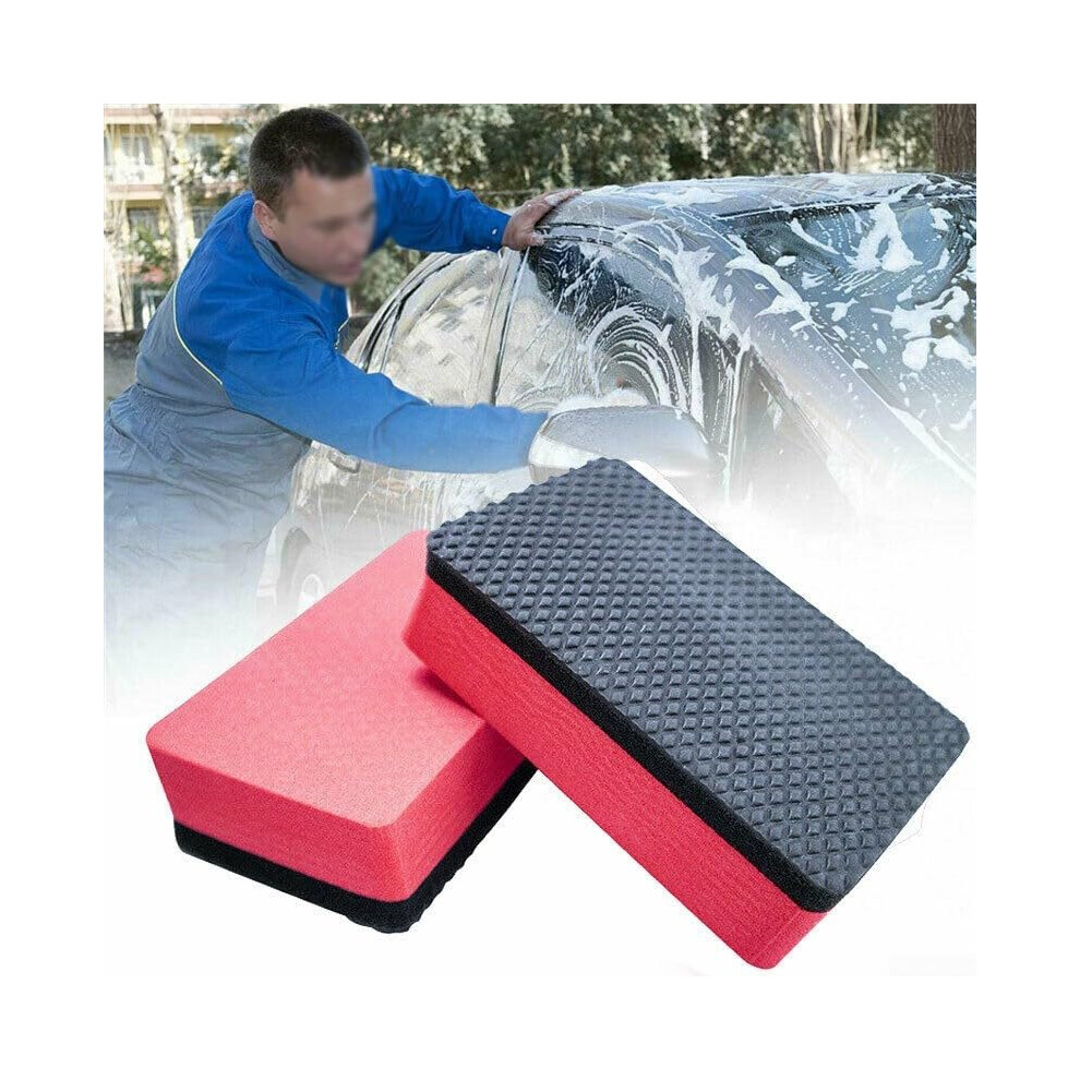 Car Clay Bar Cleaning Sponges, 3-Pack, Soft Auto Detailing Sponges For Waxing And Polishing Vehicles 9354506672539