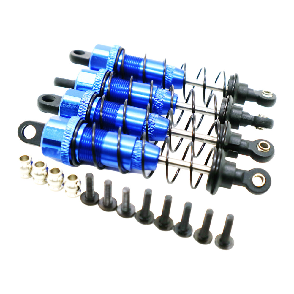 (Dark Blue) 4piece Wear-resistant Front Rear Shock Absorber For FS 1/10 53632 RC-image-OPC-PMQ8QMH-NEW