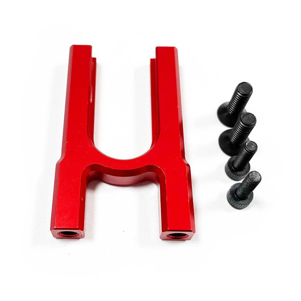 (Red) Aluminum Alloy Wear-resistant Steel Plate Fixed Seat For 1/7 ARRMA 6S-image-OPC-PMQ8RJY-NEW