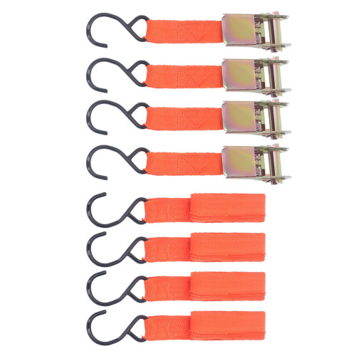 4Pcs Ratsche Spanngurte Motorrad Auto Schnalle Set 1