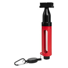 Golf Club Brush Cleaning Tool For Golf Clubs, Multifunctional Club Cleaning Brush, Regripping Supplies, Practice Range Red