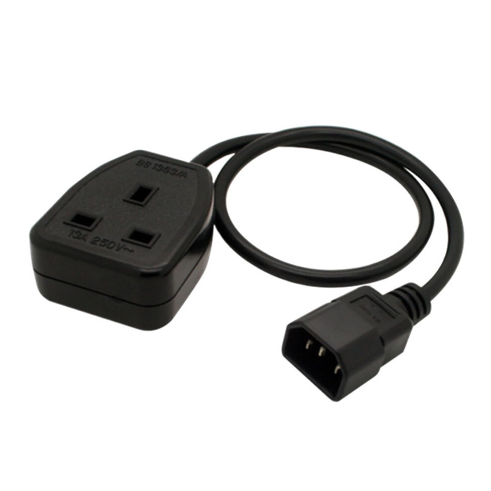 Iec320 C14 To Female Uk Adapters Power Socket Uk Power Cord For Various Devices 3-Pin Bs1363 Uk Plug 9067246495589