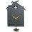 Cuckoo Clock Modern Wall Clock With Bird Shaped House Minimalist Quartz Movement 1