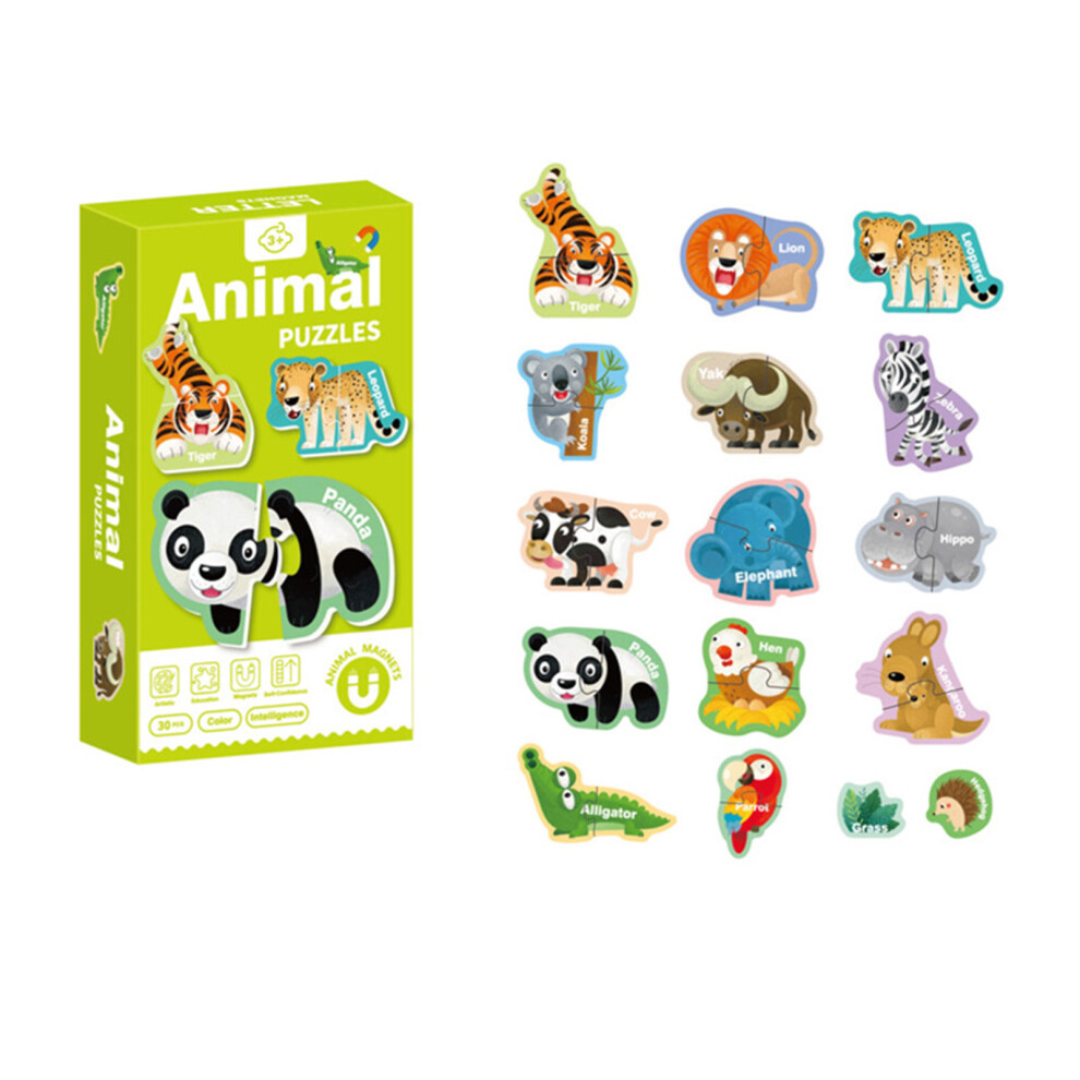 (animal, Refrigerator sticker) Colorful Cognitive Game Magnets For Refrigerator Education And Fun-image-OPC-PMQ8XT7-NEW