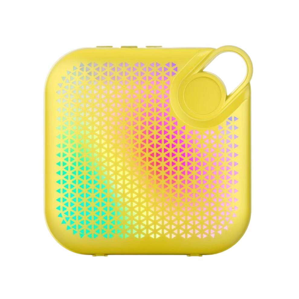 (yellow) High-fidelity Wireless Bluetooth Speaker With 3D Sound And Colorful-image-OPC-PMQ8YD6-NEW