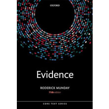 Evidence by Munday Roderick Reader Emeritus in Law at the University o