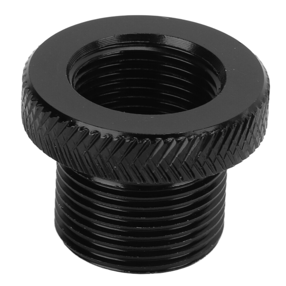 Automotive Oil Filter Adapter Metal Universal 5/8Â24 To M14x1 Black 6921357749036