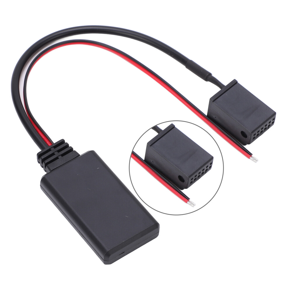 23Cm Bluetooth Aux In Adapter Module 12Pin For Opel Vehicles Black 9441357749265