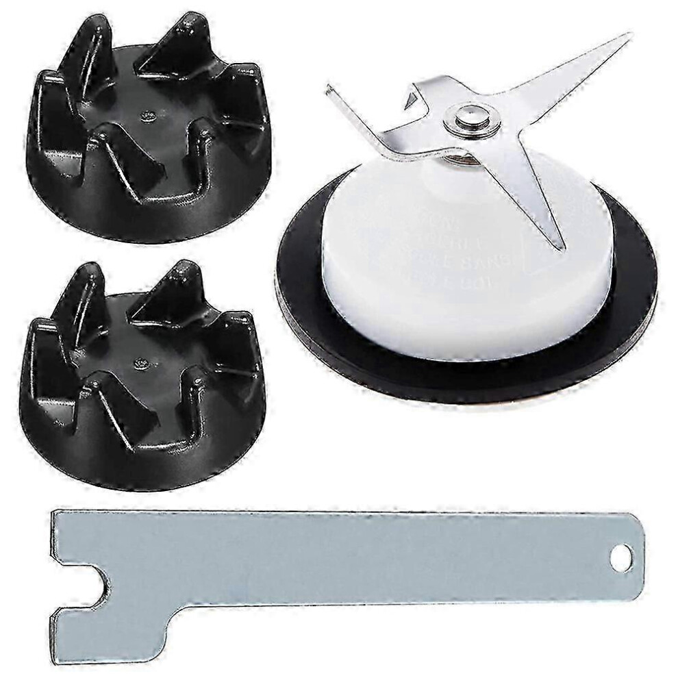 Kikidex (As Show, One Size) Kitchenaid Blender Coupler Replacement Parts - 4 Leaf Blender Blade And Coupler, 9704230