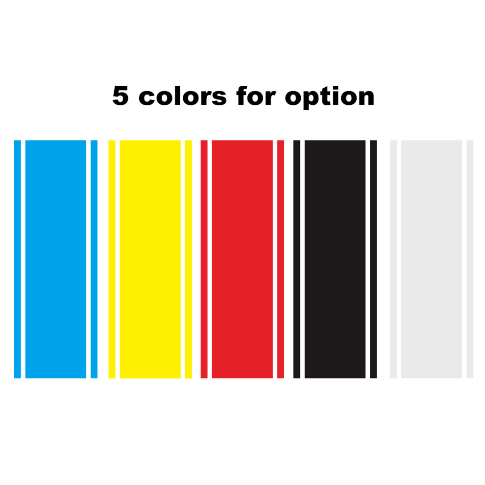 Car Hood Stripe Decal Vinyl Auto Racing Body Side Sticker Universal 8431357749861