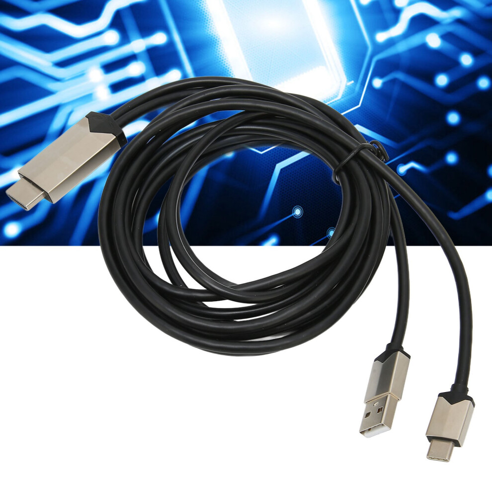 Type C to 4K HD Video Cable 2m 30Hz for Laptop & Smartphone-image-OPC-PMQ9BQV-NEW