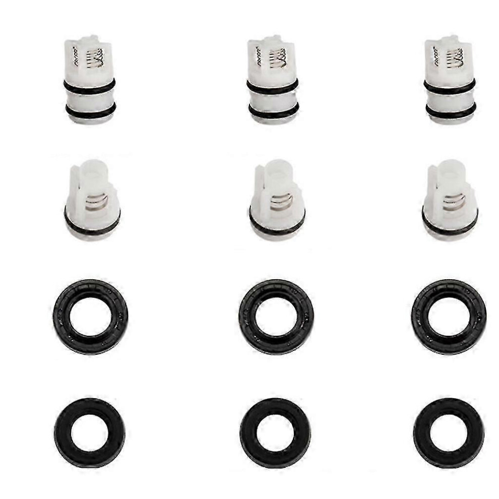 Kikidex (As Show, 4) High Pressure Pump Washer Head Repair Kit Water Pump Repair Parts Accessories