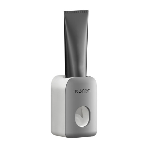 Automatic Wall-Mounted Toothpaste Dispenser, Vacuum, Detachable, Gray 2