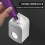 Automatic Wall-Mounted Toothpaste Dispenser, Vacuum, Detachable, Gray 4