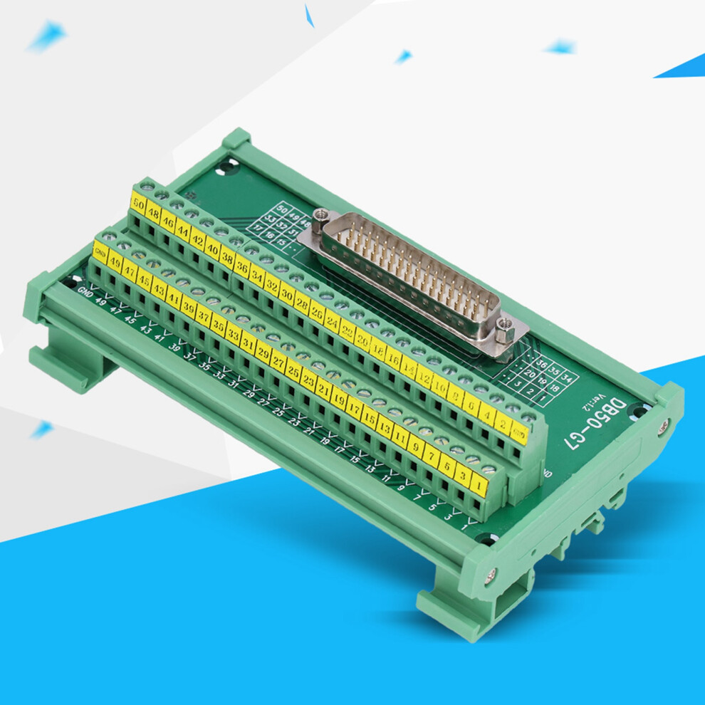 Space-Saving Terminal Block Module Dc 60V With Oxidation Resistant Features 7901357752617