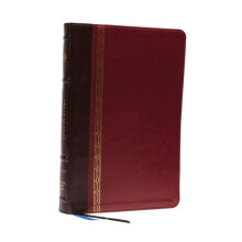 NRSVCE Great Quotes Catholic Bible Leathersoft Burgundy Comfort Print