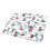 Drap de couffin élastique doux et respirant coussin ovale 1