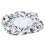 Drap de couffin élastique doux et respirant coussin ovale 8