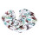 Drap de couffin élastique doux et respirant coussin ovale 3
