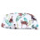 Drap de couffin élastique doux et respirant coussin ovale 15