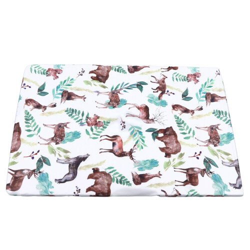 Drap de couffin élastique doux et respirant coussin ovale 1