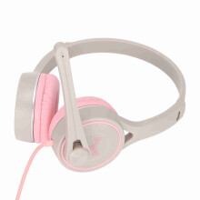 Kinder faltbares kabelgebundenes Headset mit 3,5-mm-Klinke, Stereo-Sound für Online-Unterricht