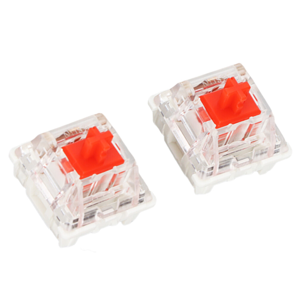 Durable 10Pcs Mechanical Keyboard Switches - Easy Install Long Life Red 8431357755534
