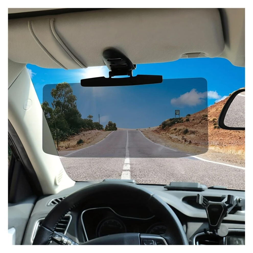Car Sun Visor Assembly Universal Anti-Reflective Polarized Interior Sun Visor For Most Vehicles Blocks Glare And Uv Rays 9339159973936