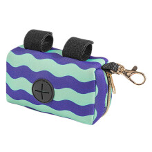 Dog Waste Bag Dispenser 1 Piece Durable Lightweight Portable Trash Container Storage Pouch Random Color For Pet Walking
