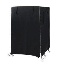 Bird Cage Cover Vent Design Adjustable Hem Universal Size Fits Most Cages Weather Protection
