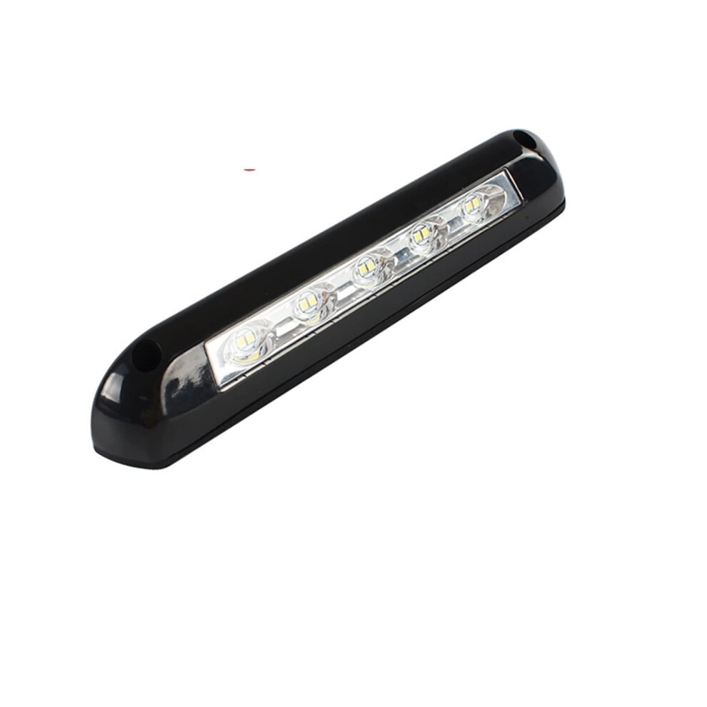 Rv Led Awning Porch 12V/24V Waterproof Exterior Lamp 1 Led For Motorhome Caravan Camper Trailer Light/Black 9339159974148