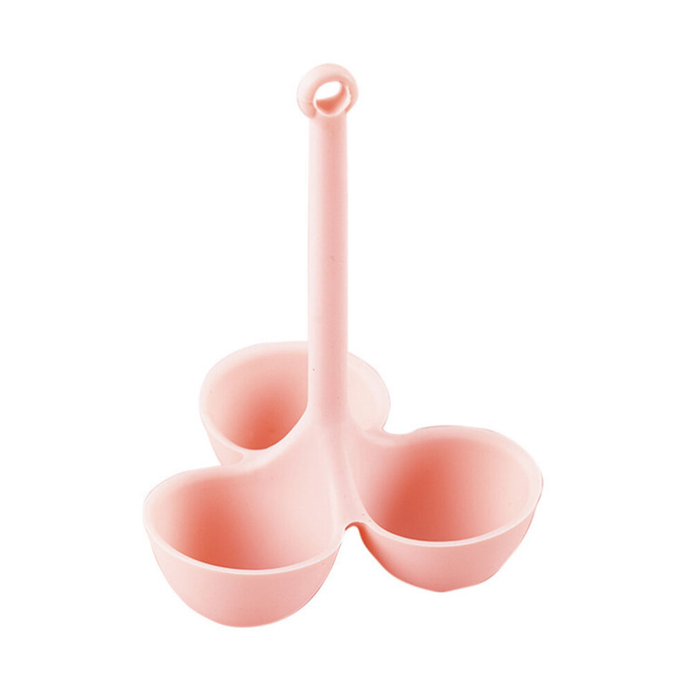 Steamed Egg Tray 3 Holes Kitchen Tools Boiling Device Silicone Soft-image-OPC-PMQ9HWG-NEW