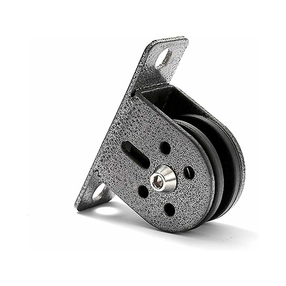 Kikidex (As Show, One Size) Fixed Pulley Soundproof Swivel Pulley Guide, 300Kg