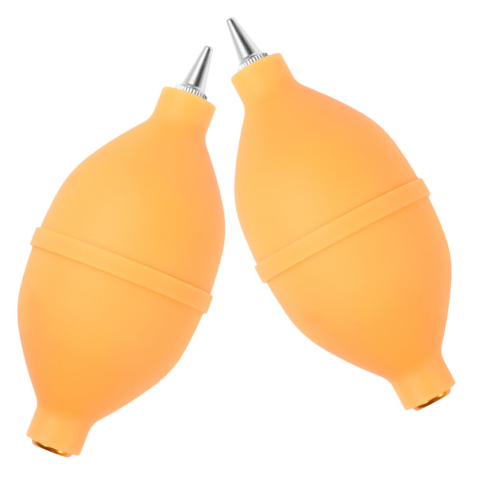 Silicone Air Blower Squeeze Bulb 2-Pack For Camera Cleaning, Dust Blower Duster, Electronics Cleaning Tool 9339159974391