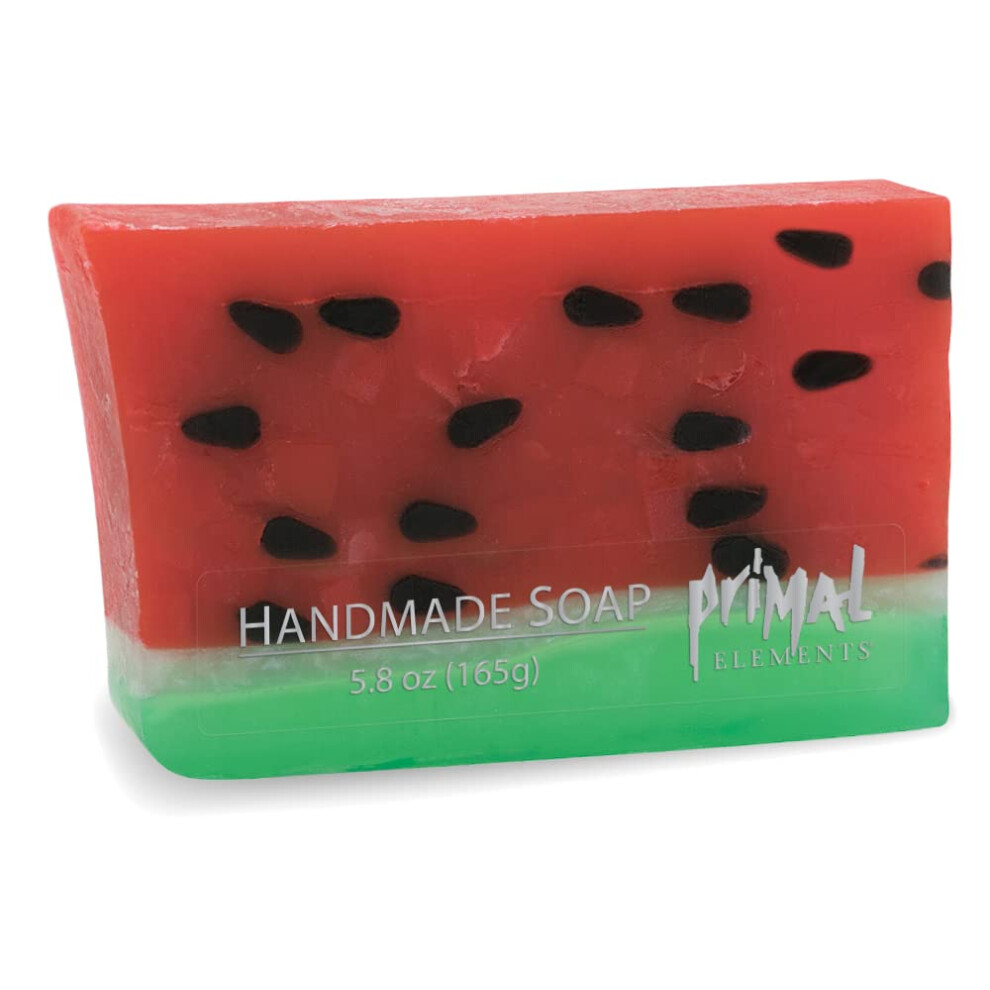 Primal Elements Sww Bar Soap In Shrink Wrap, Watermelon, 6 Oz.