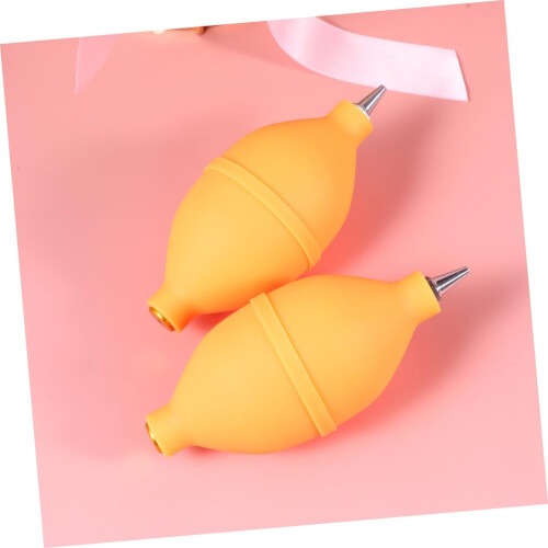 Silicone Air Blower Squeeze Bulb 2-Pack For Camera Cleaning, Dust Blower Duster, Electronics Cleaning Tool 1