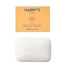 Harry's Men's Bar Soap Redwood Scent Body Bar Soap for Men 4 Bars Net Wt 4 oz Each