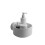 Alessi Alessi Birillo Soap Dish, White 3