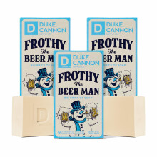 Duke Cannon Supply Co. Stor mursten af ?????be til m?nd - Klump af kul ulovligt sk?ret fyrre- og pebermyntebark Holiday Variety 3 Pack 10 oz. Bar