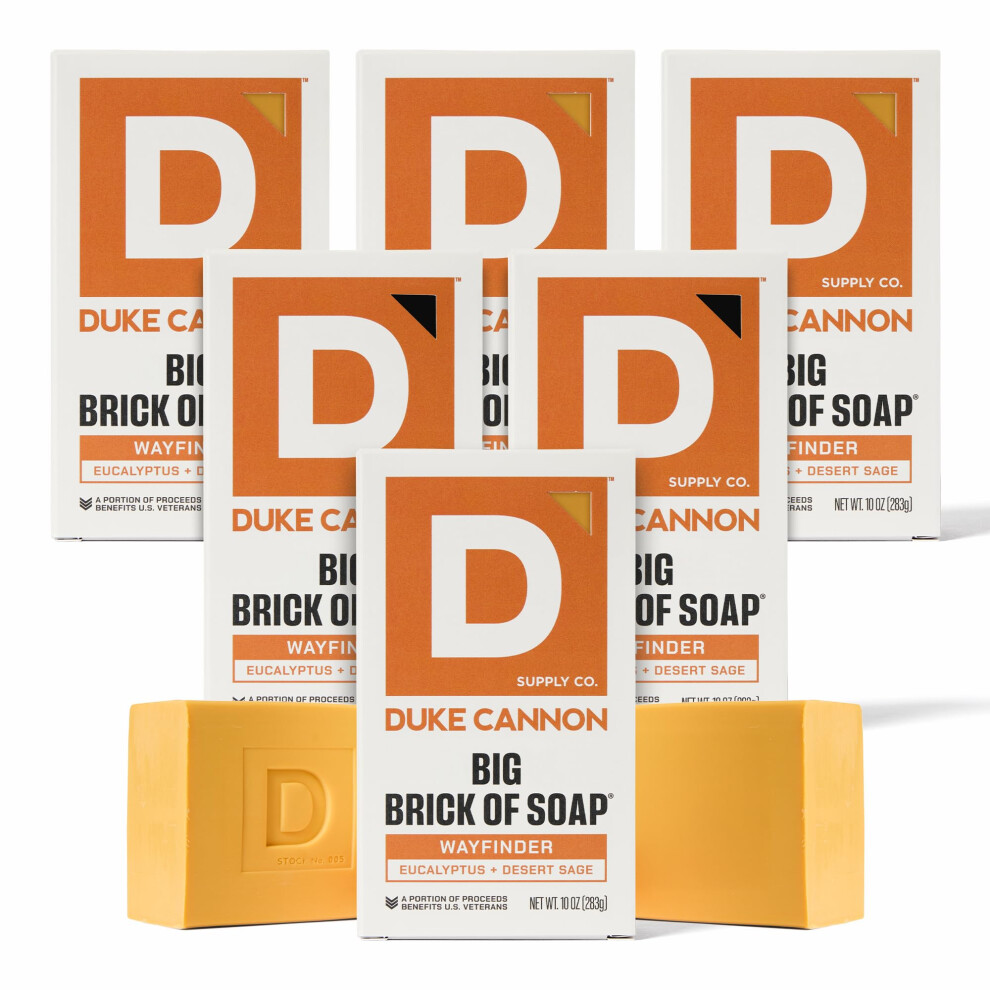 Duke Cannon Supply C Duke Cannon Supply Co. Extra Large Bar Soap Bundle - Men's Natural Bar Soap With Masculine Scents - American-Made Soap - All Skin Types -Big Brick Of