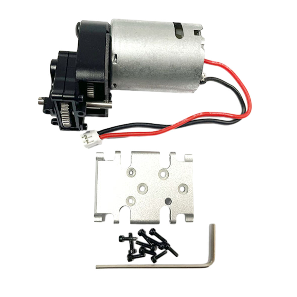 (slver) 2pcs 1/24 Motor And Motor Base Aluminum Alloy Unique Design Rc Motor-image-OPC-PMQ9MPW-NEW