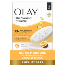 Olay Beauty Bar Ultra Moisture 10x vce hydratacnch ltek Vyivujc kondicionry Hladk a jemn k pokoce Komplex vitamnu B3 pro vechny typy plet