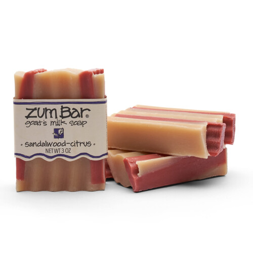 Zum Bar Geitenmelk Zeep - Sandelhout-Citrus - 85 g (3 Pack)